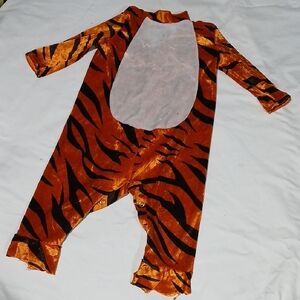 Spirit Orange and Black Kids One Piece